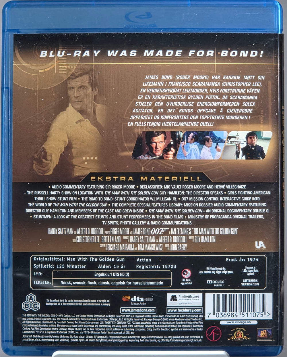 The Man with the Golden Gun. 1974. Blu-ray.