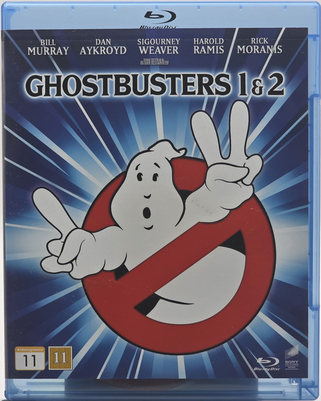 Ghostbusters 1 & 2. 1984/1989. Blu-ray.