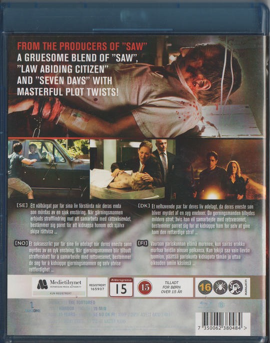 The Tortured. 2010. Blu-ray.