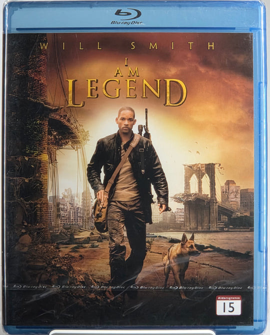 I Am Legend (2007). Blu-ray. Ny i plast!