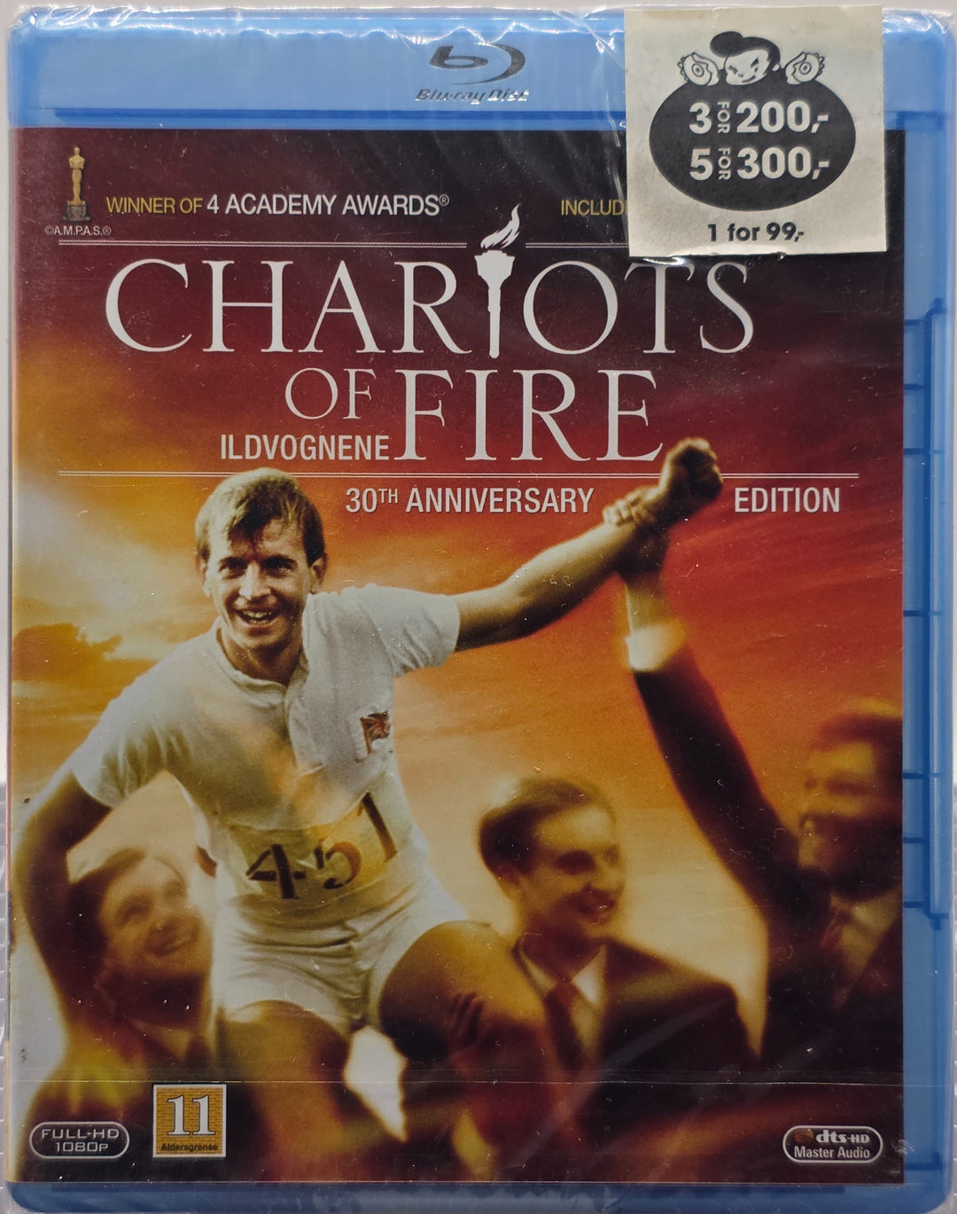 Chariots of Fire (1981). Blu-ray. Ny i plast!