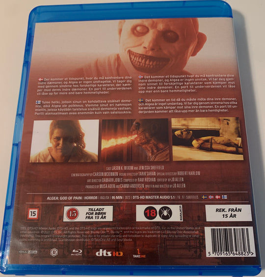 Algea - God of Pain. Blu-ray.