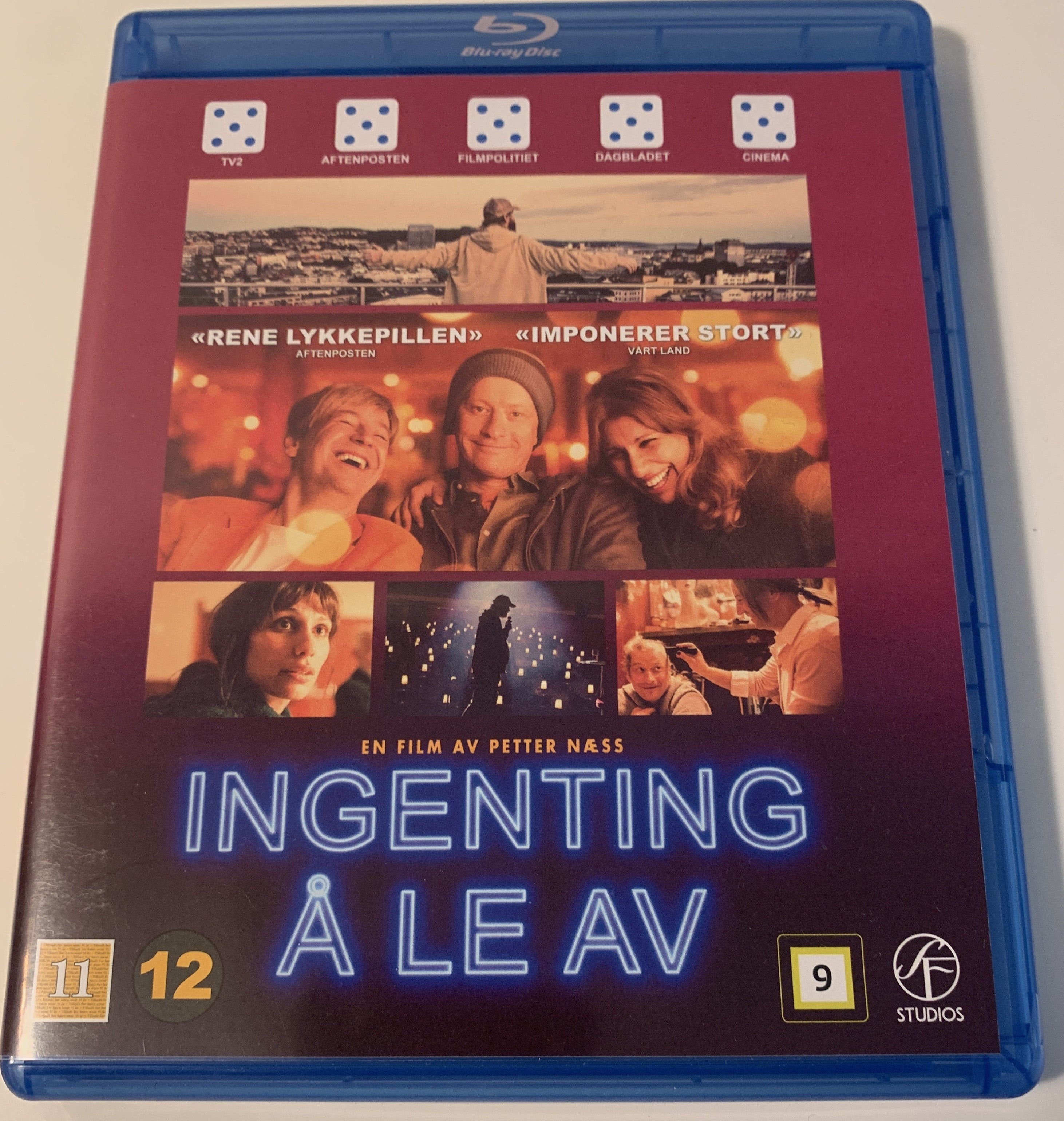 Ingenting å le av. Blu-ray.