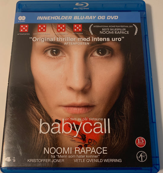 Babycall. Blu-ray.