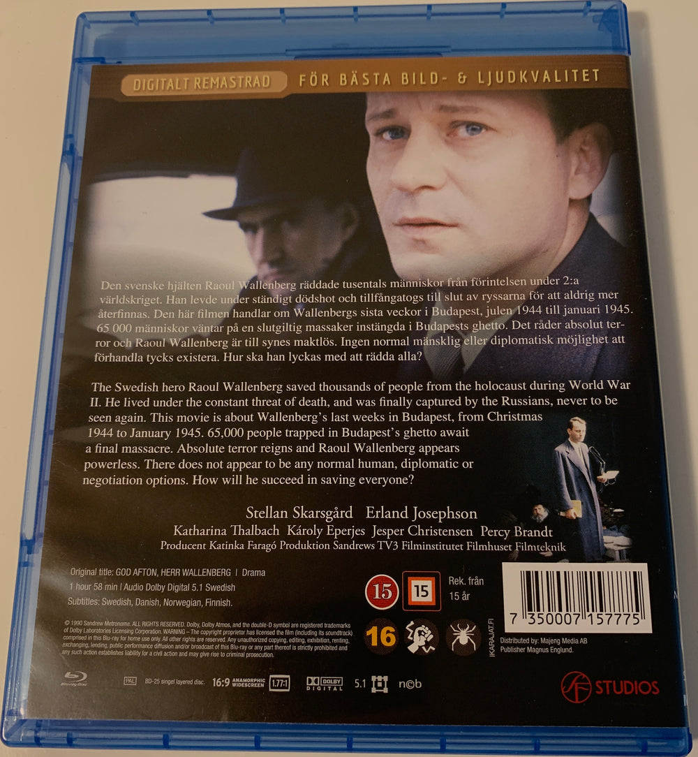 God Afton, Herr Wallenberg. Blu-ray.