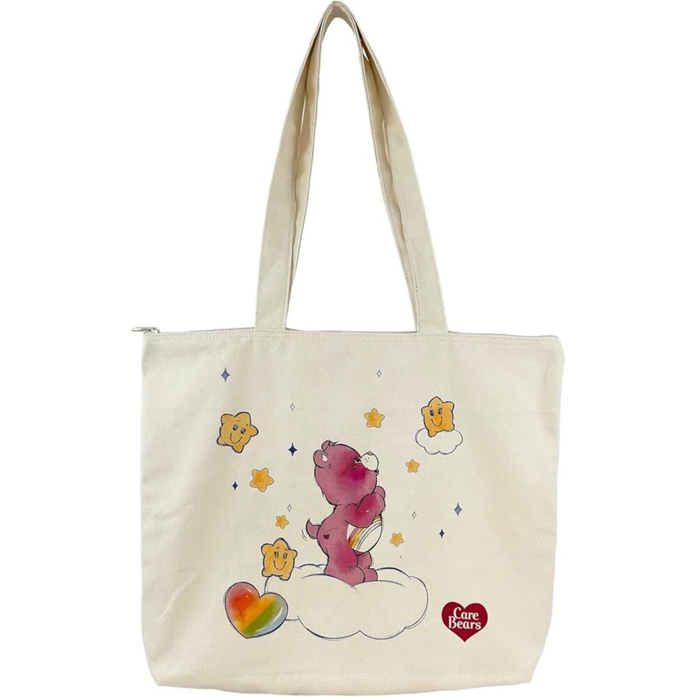 CAREBEAR - Rainbow - Tote Bag 40x39x1cm