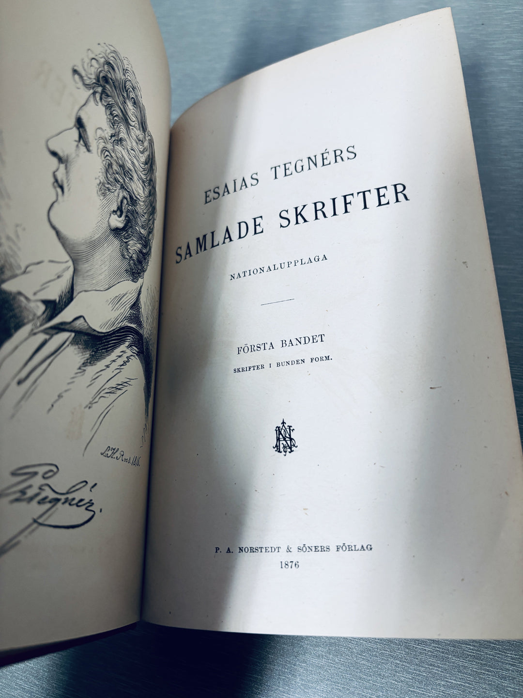 Tegners Skrifter – Nationalupplaga. 1876.