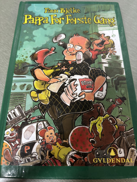 Finn Bjelke. 2004 (ca.). Pappa for første gang