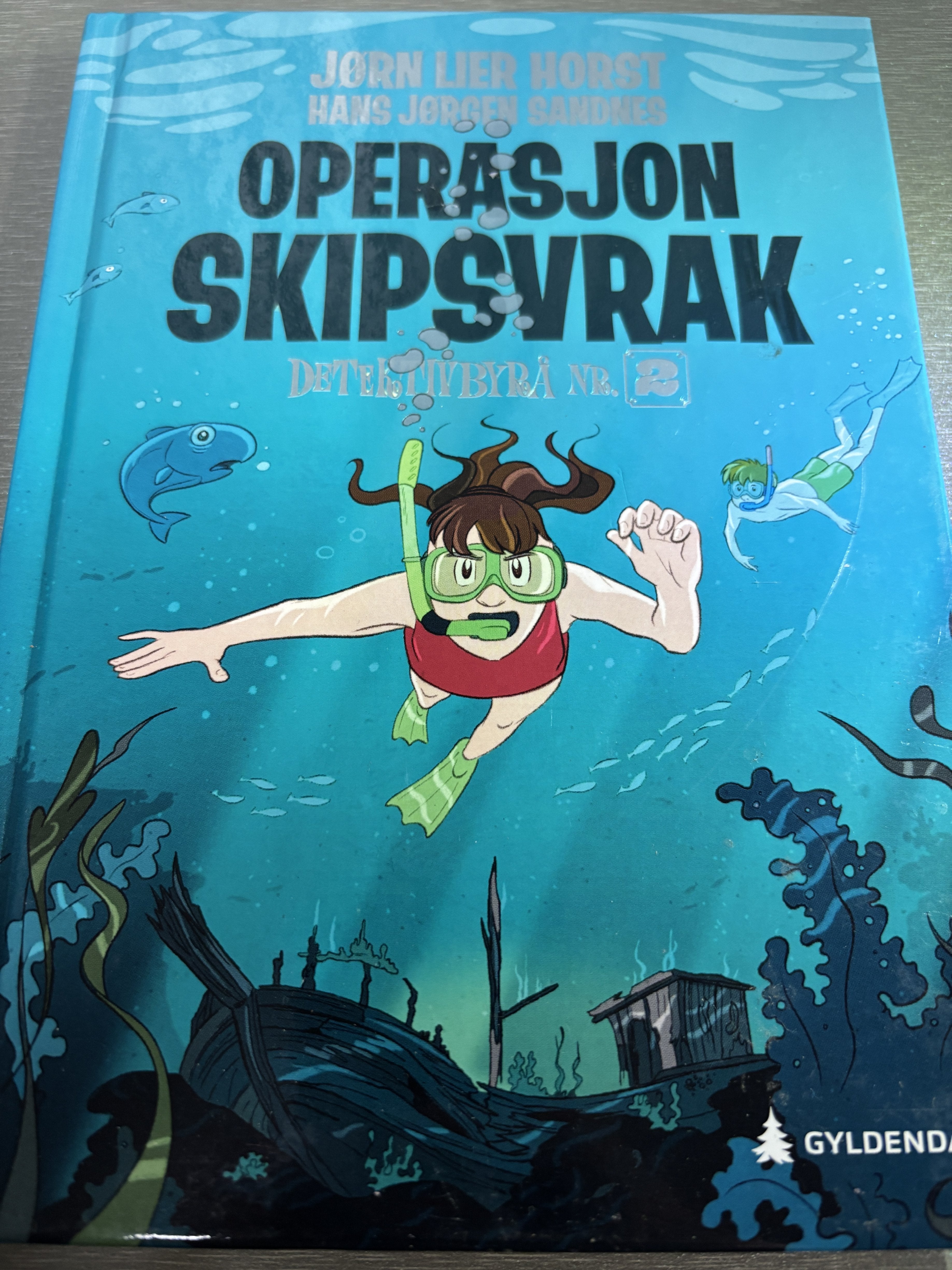 Jørn Lier Horst & Hans Jørgen Sandnes. 2014. Operasjon Skipsvrak – Detektivbyrå nr. 2