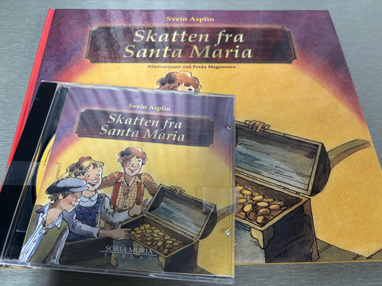 Svein Asplin. Skatten fra Santa Maria (bok + CD)