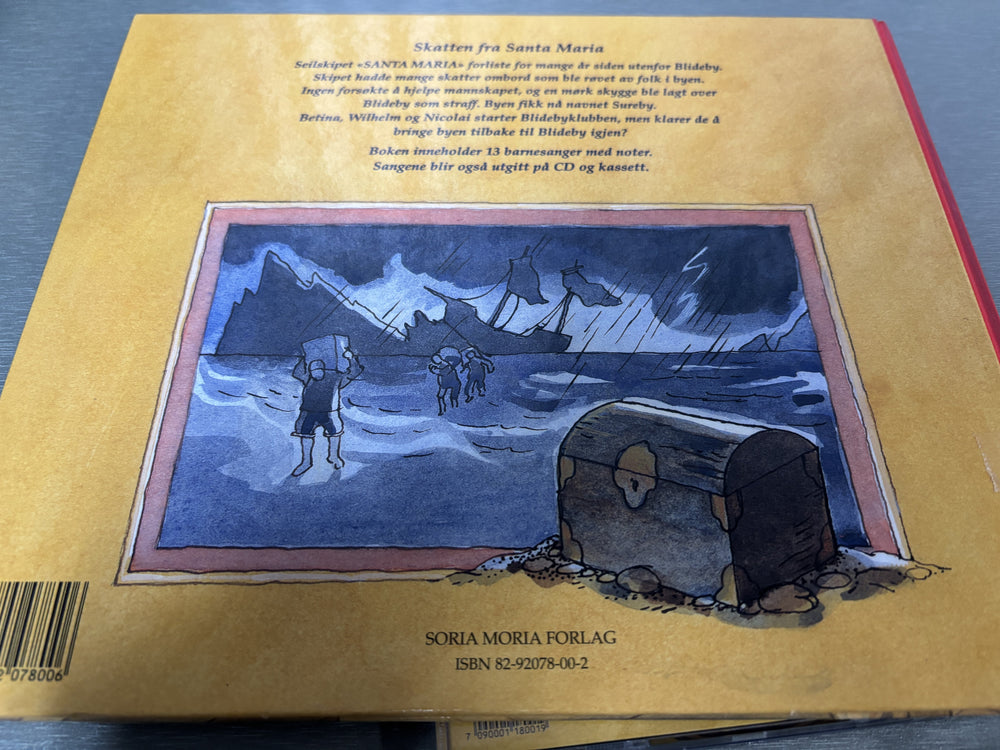 Svein Asplin. Skatten fra Santa Maria (bok + CD)