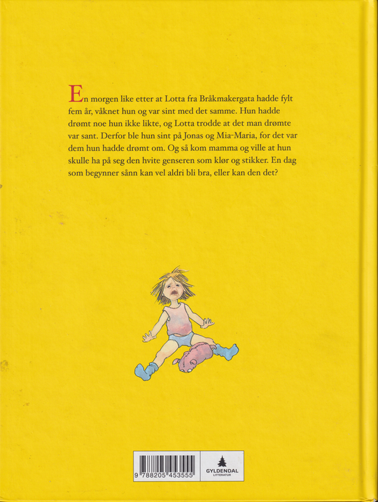 Astrid Lindgren: Lotta fra Bråkmakergata. Bok.