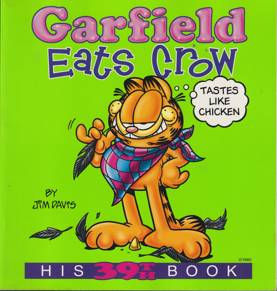 Jim Davis: Garfield Eats Crow. Bok.