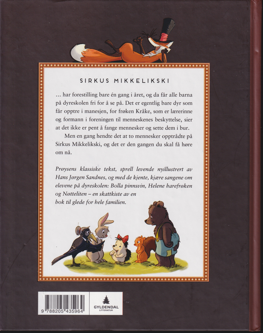 Alf Prøysen, Sirkus Mikkelikski. Bok.