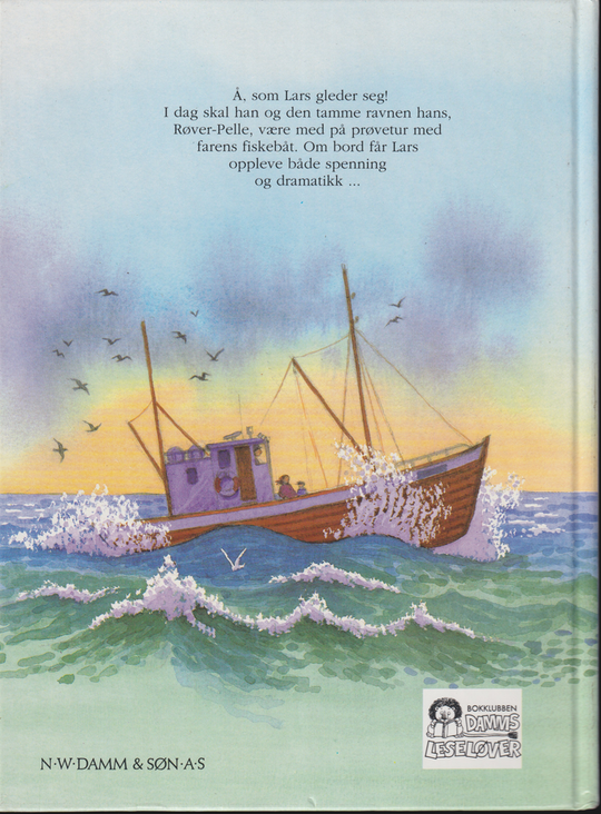 Kjell Sandvik, Lars og Røver-Pelle til sjøs. Bok.