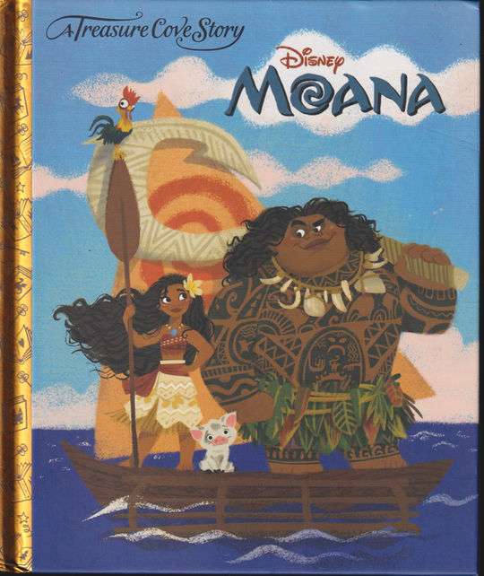 Disney, Moana: A Treasure Cove Story. Bok.