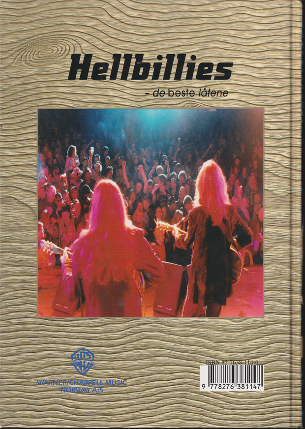 Hellbillies, de beste låtene. Bok.