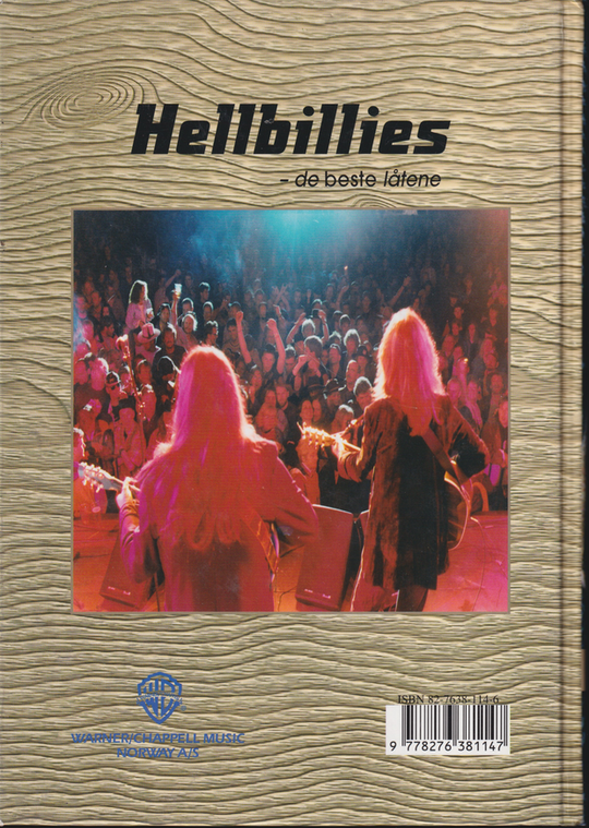 Hellbillies, de beste låtene. Bok.
