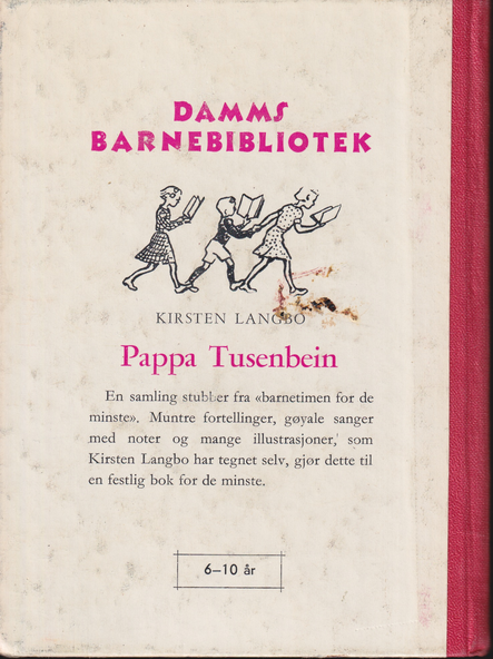 Kirsten Langbo, Pappa Tusenbein. Bok.