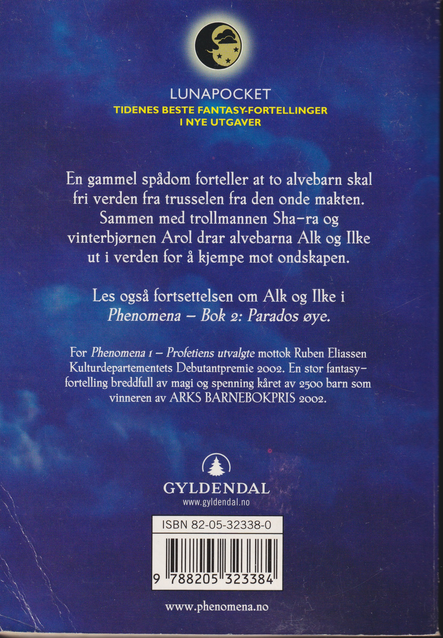 Ruben Eliassen. Phenomena: Profetiens utvalgte. Bok.