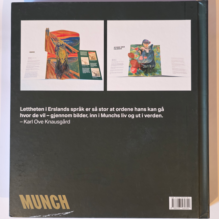 Courtney Watson McCarthy og Bjørn Arild Ersland. Edvard Munch Pop-Ups. Bok.