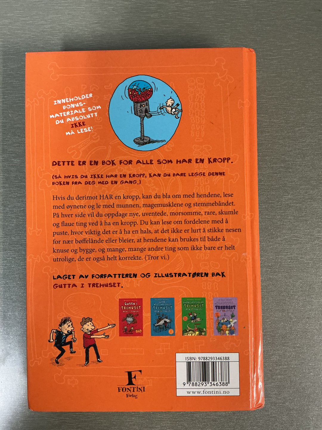 Andy Griffiths & Terry Denton. Verdens mest korrekte faktabok om kroppen. Bok.