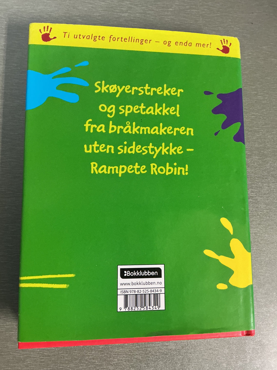 Francesca Simon. Rampe Robin skaper spetakkel. Bok.