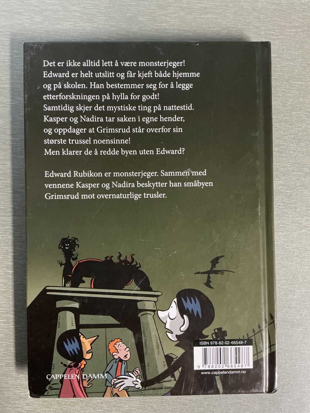 Aleksander Kirkwood Brown & Andreas Iversen. Edward Rubikons mysterier: Demonbyen. Bok.