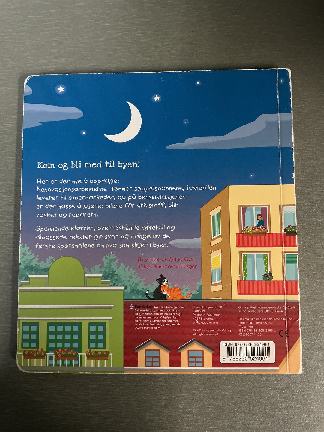 Usynlig, Kom og oppdag BYEN VÅR. Bok.