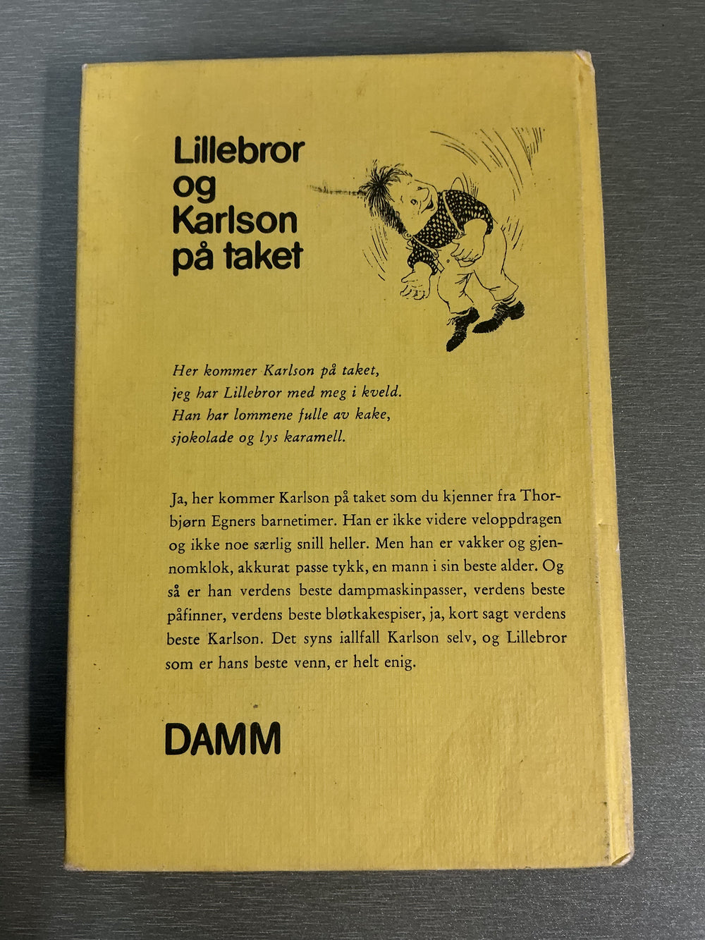 Astrid Lindgren, Lillebror og Karlson på taket. Bok.
