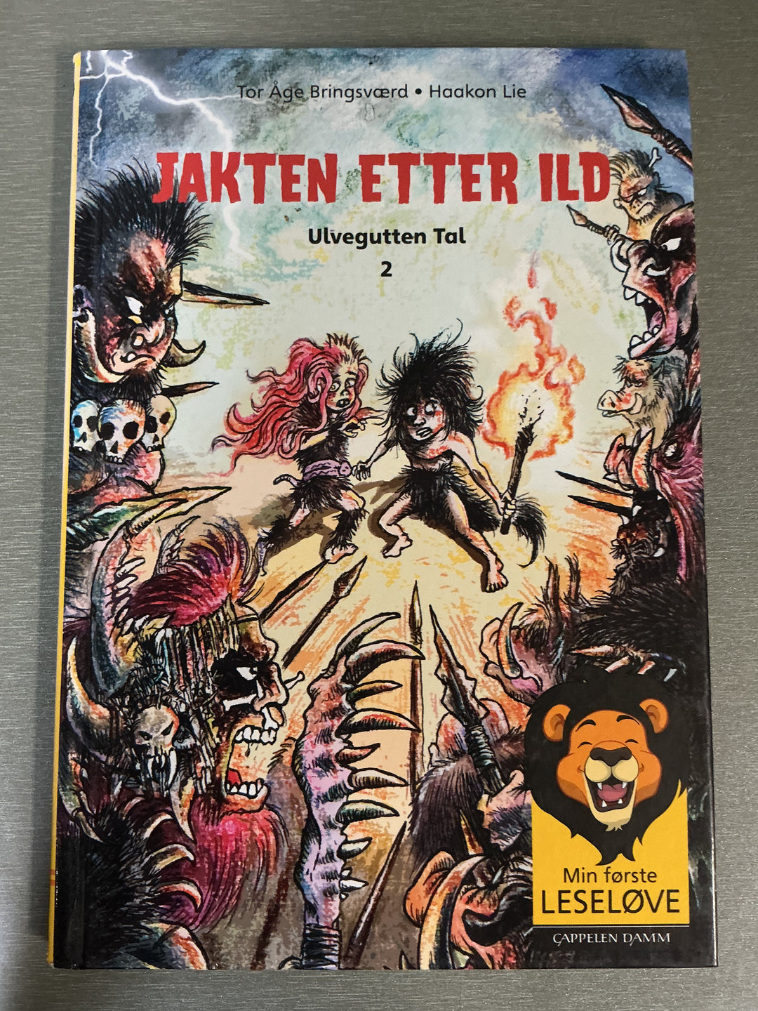 Tor Åge Bringsværd, Jakten etter ild (Ulvegutten Tal 2). Bok.