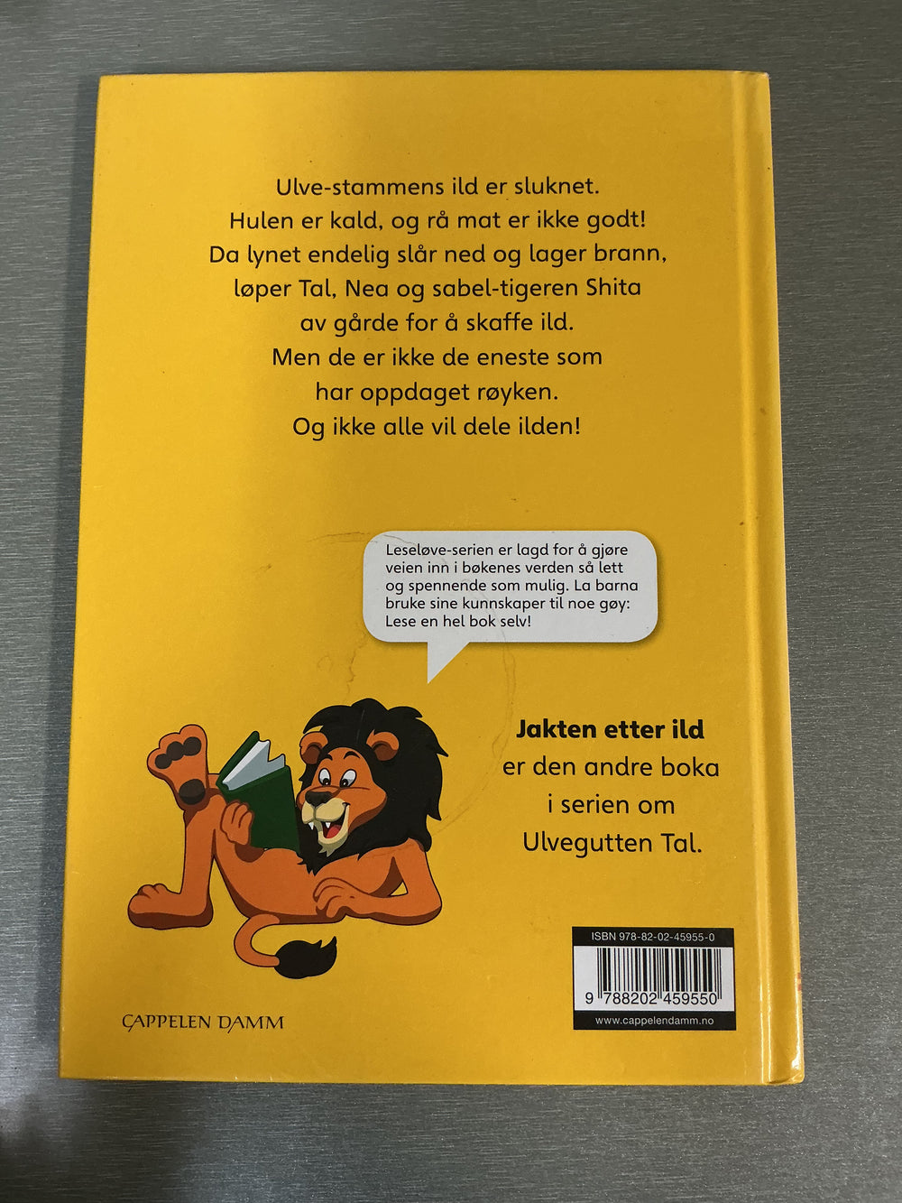 Tor Åge Bringsværd, Jakten etter ild (Ulvegutten Tal 2). Bok.