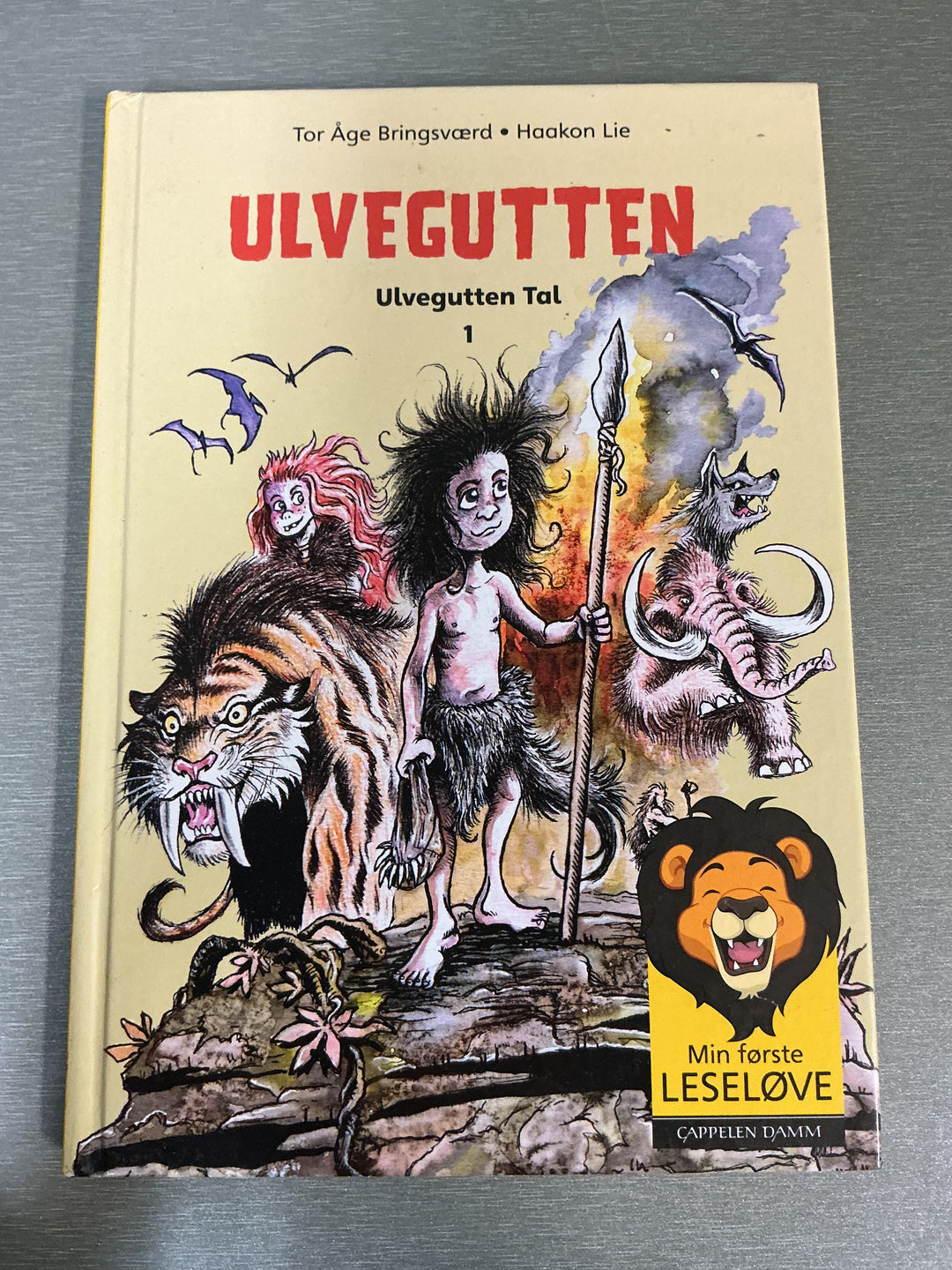 Tor Åge Bringsværd, ULVEGUTTEN (Ulvegutten Tal 1). Bok.