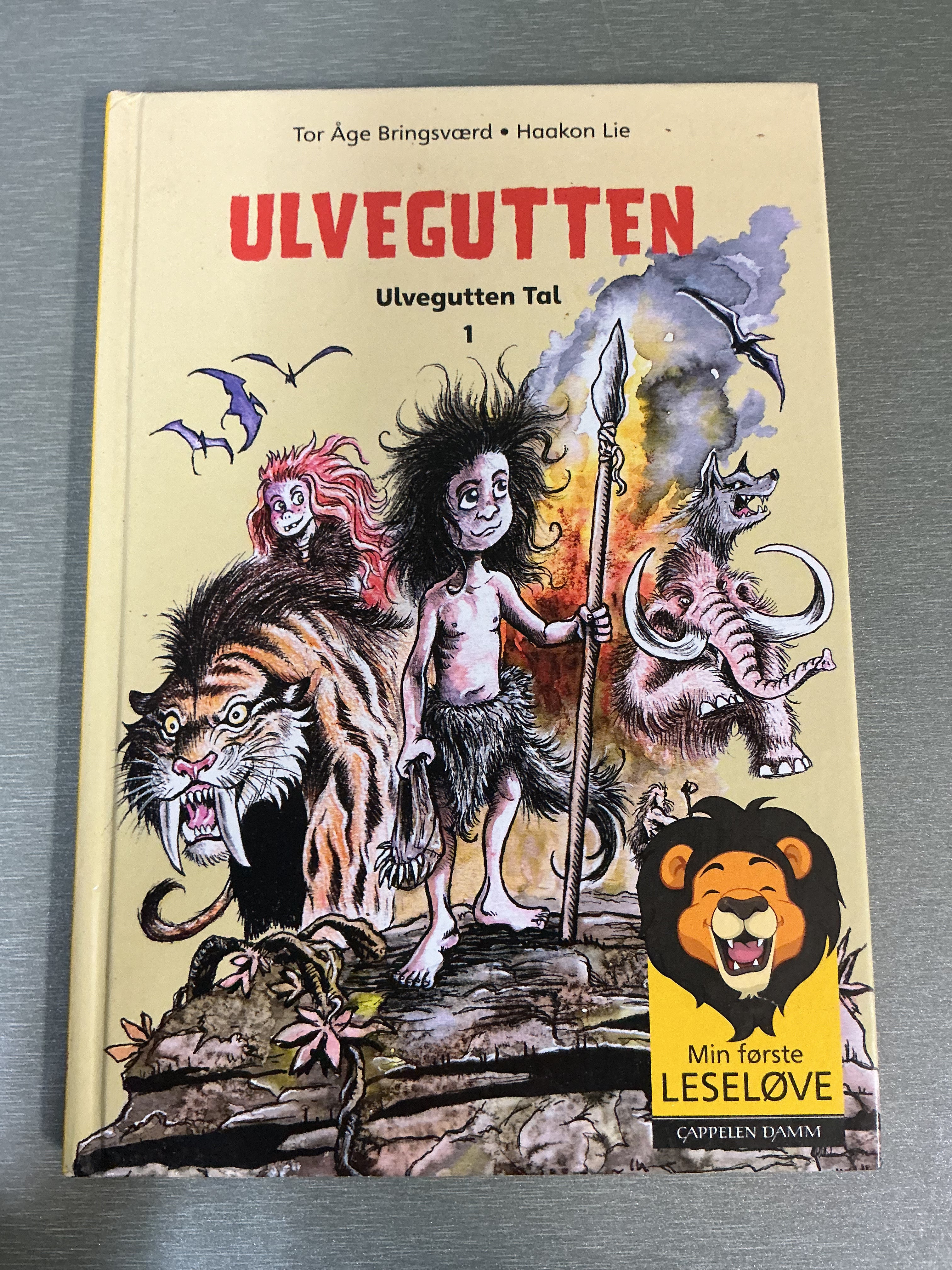 Tor Åge Bringsværd, ULVEGUTTEN (Ulvegutten Tal 1). Bok.