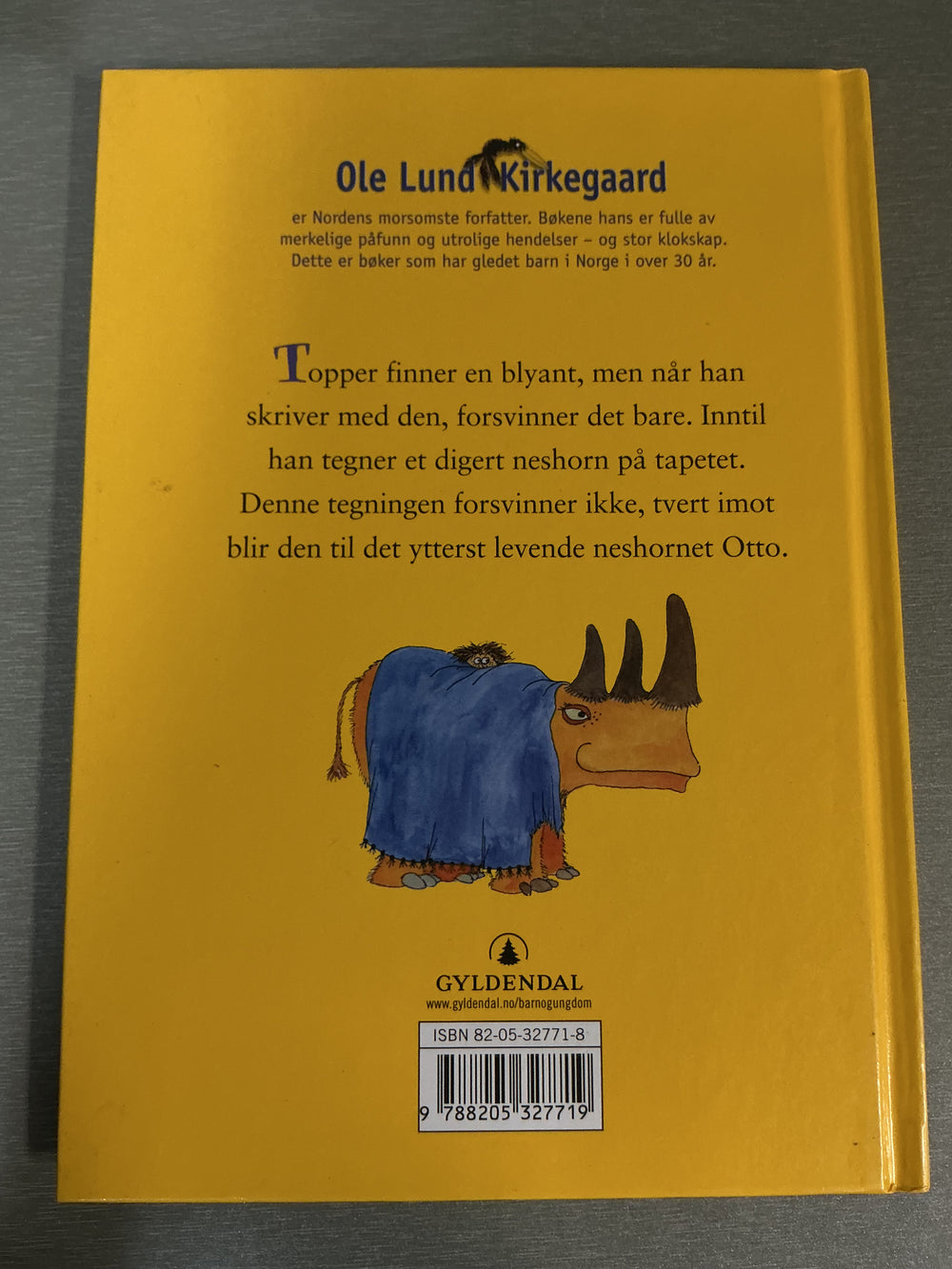 Ole Lund Kirkegaard, OTTO ER ET NESHORN. Bok.