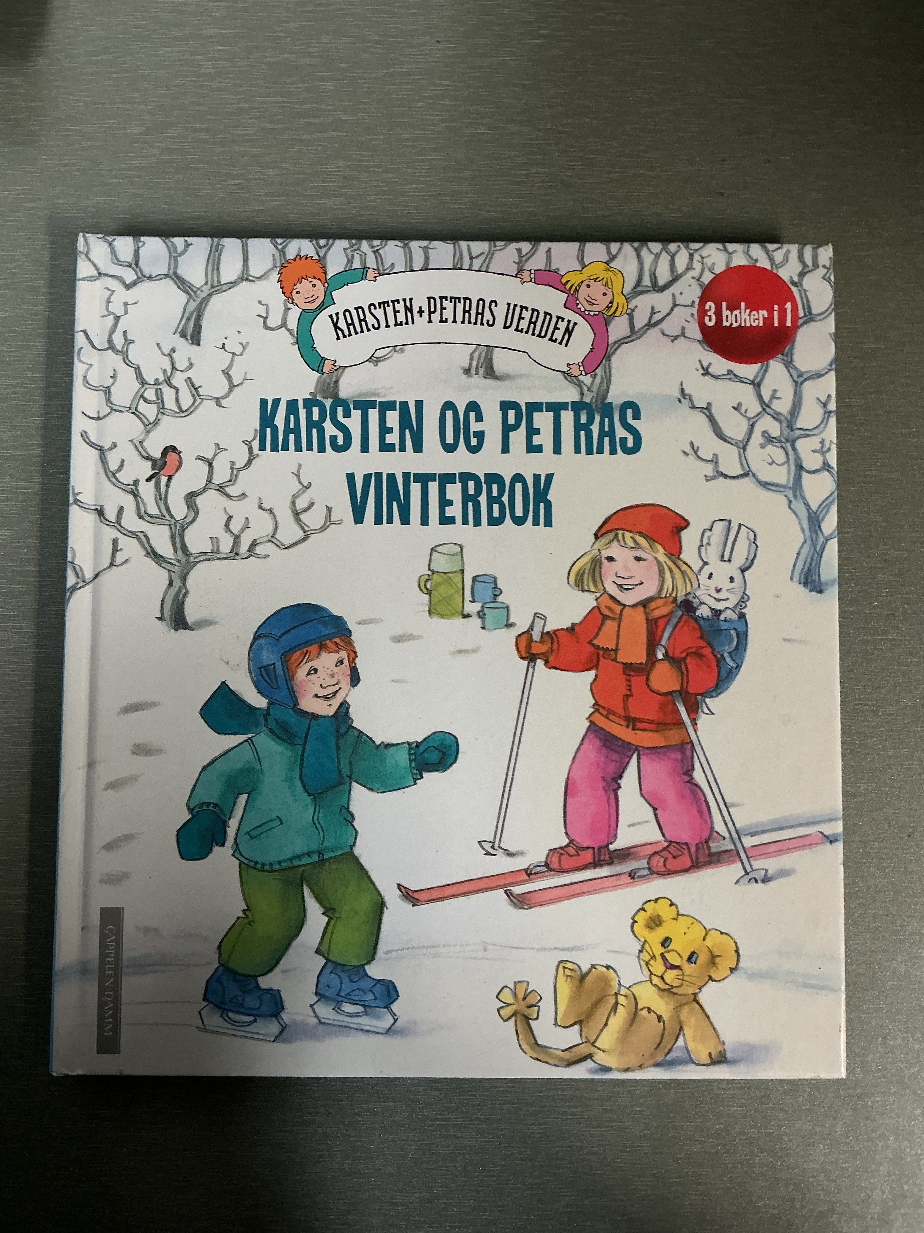 Tor Åge Bringsværd. Karsten og Petras vinterbok. Bok.