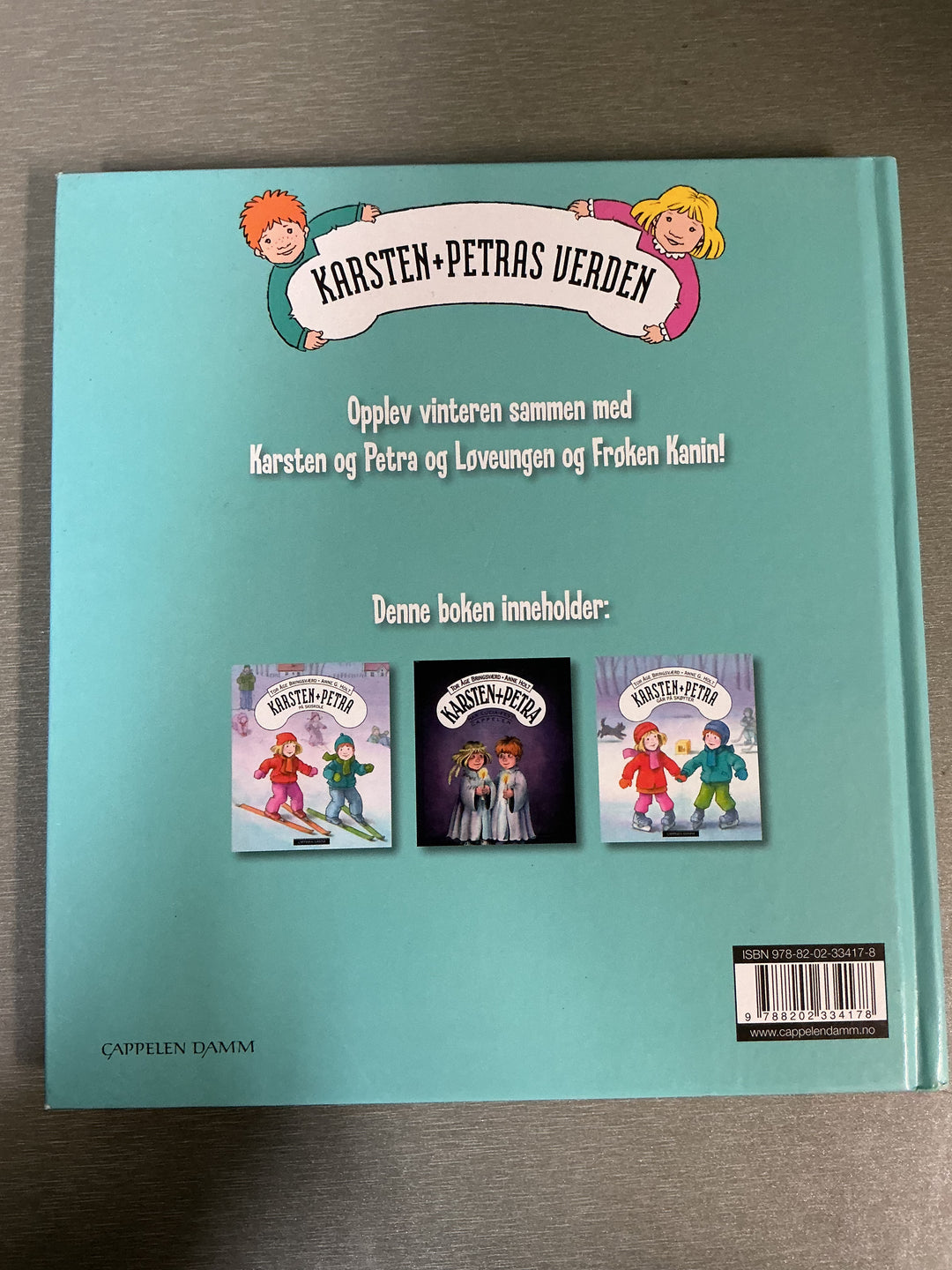Tor Åge Bringsværd. Karsten og Petras vinterbok. Bok.