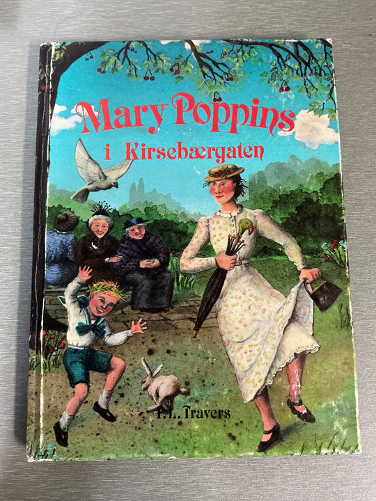 P.L. Travers. Mary Poppins i Kirsebærgaten. Bok.