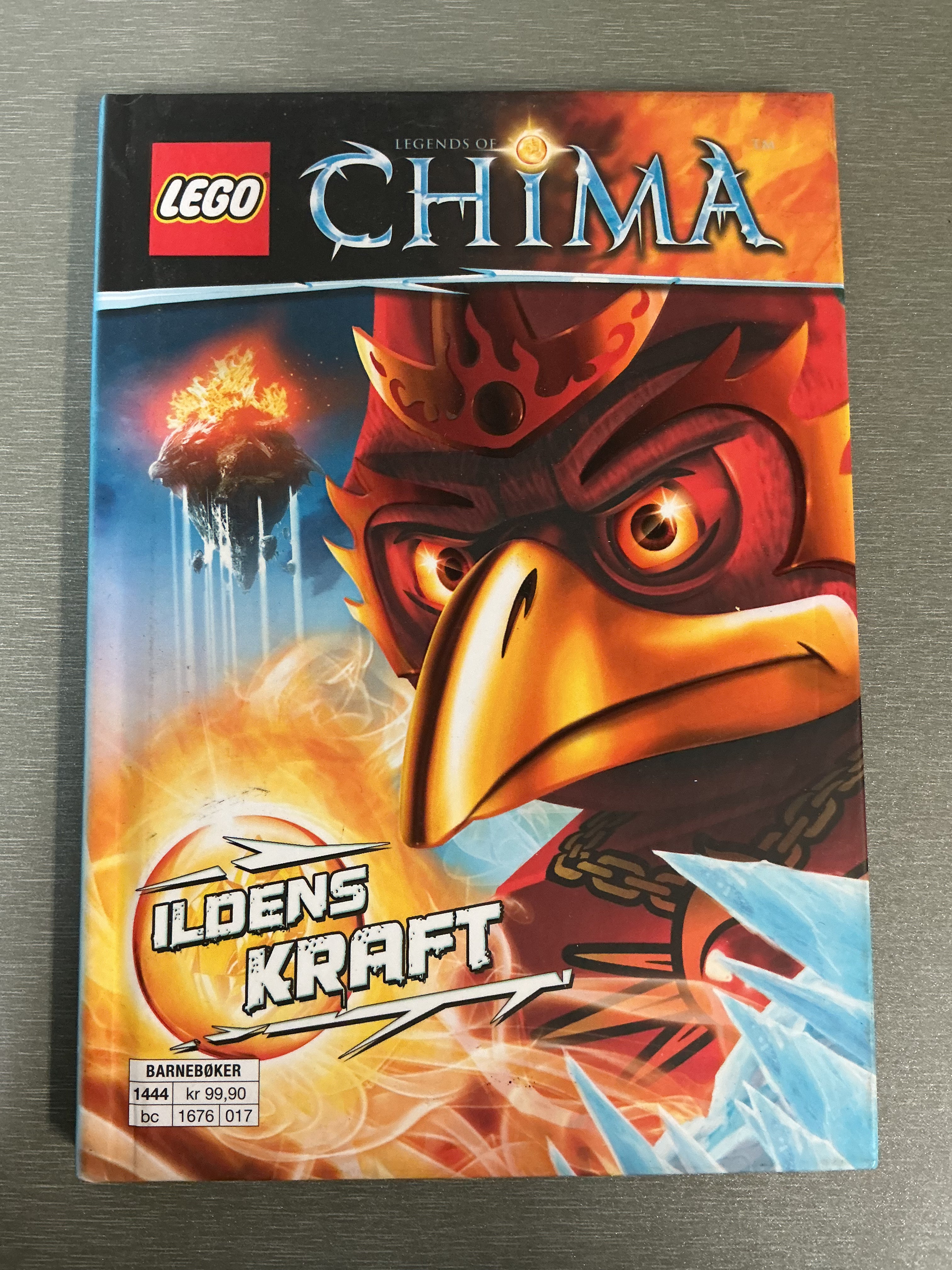 LEGO. Legends of Chima: Ildens Kraft. Bok.