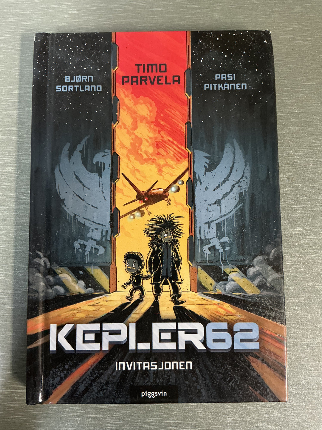 Timo Parvela & Bjørn Sortland. Kepler62: Invitasjonen. Bok.