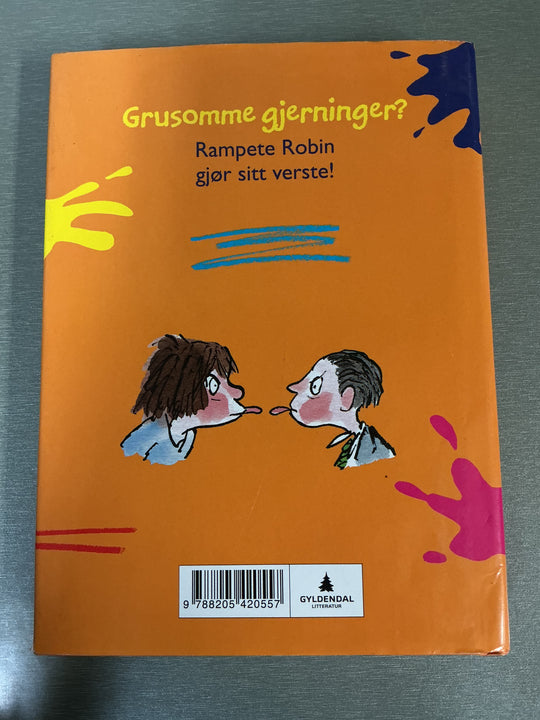 Francesca Simon. Rampete Robins grusomme gjerninger. Bok.