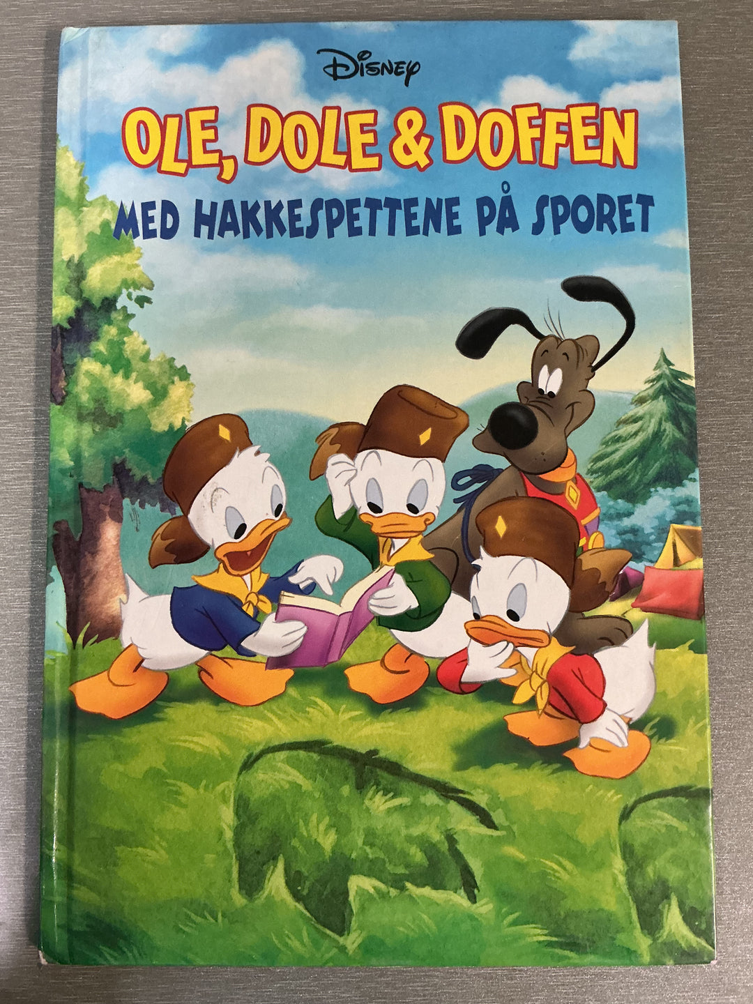 Disney. Ole, Dole & Doffen med Hakkespettene på sporet. Bok.