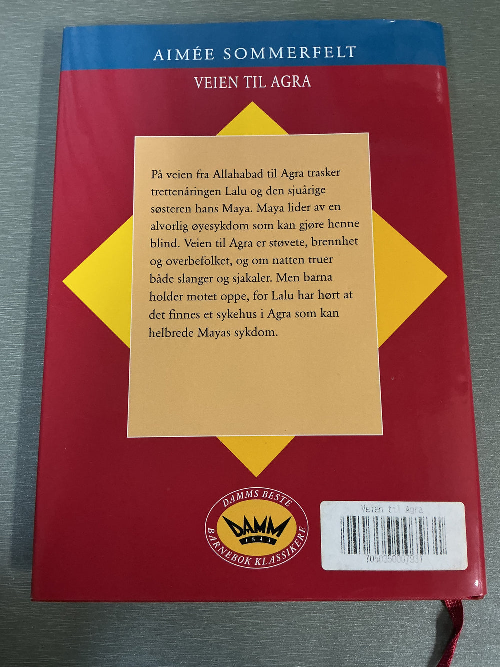 Aimée Sommerfelt - Veien til Agra. Bok.