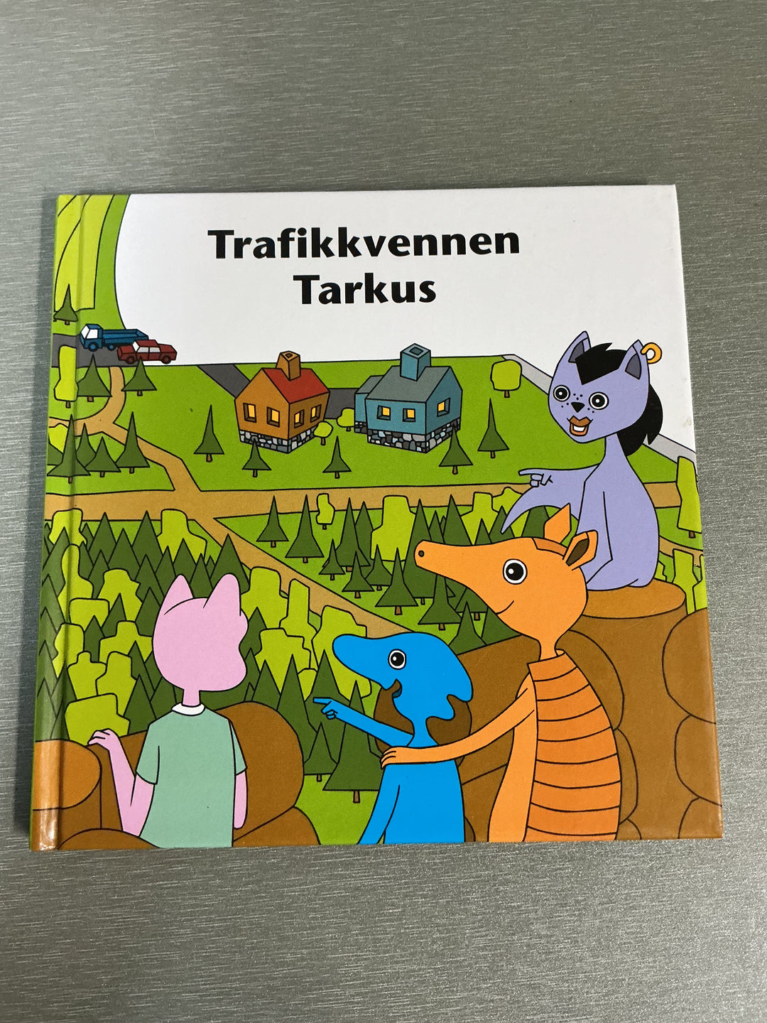 Trygg Trafikk - Trafikkvennen Tarkus. Bok.