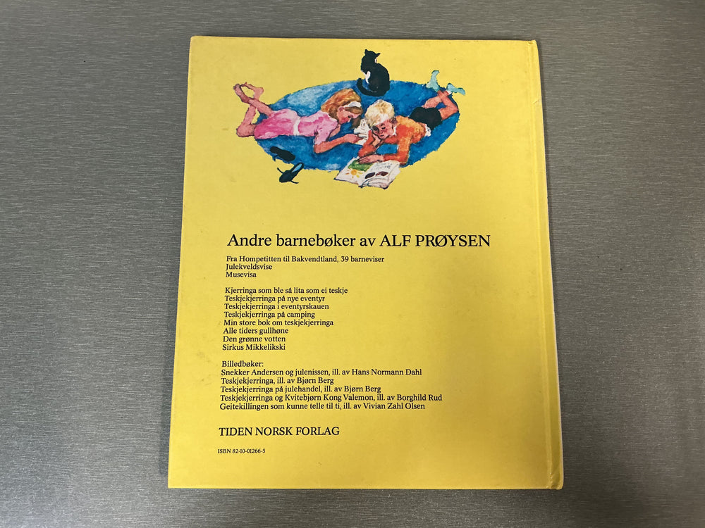Alf Prøysen - Den vesle bygda som glømte at det var jul. Bok.