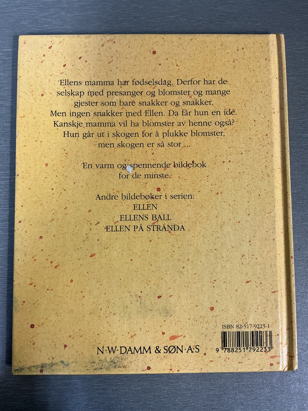 Catarina Kruusval. Blomster fra Ellen. Bok.