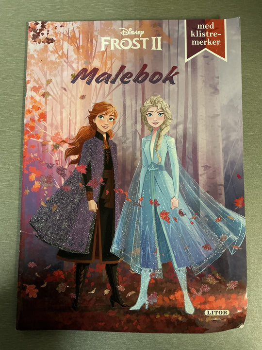 Disney. Frost II Malebok. Bok.