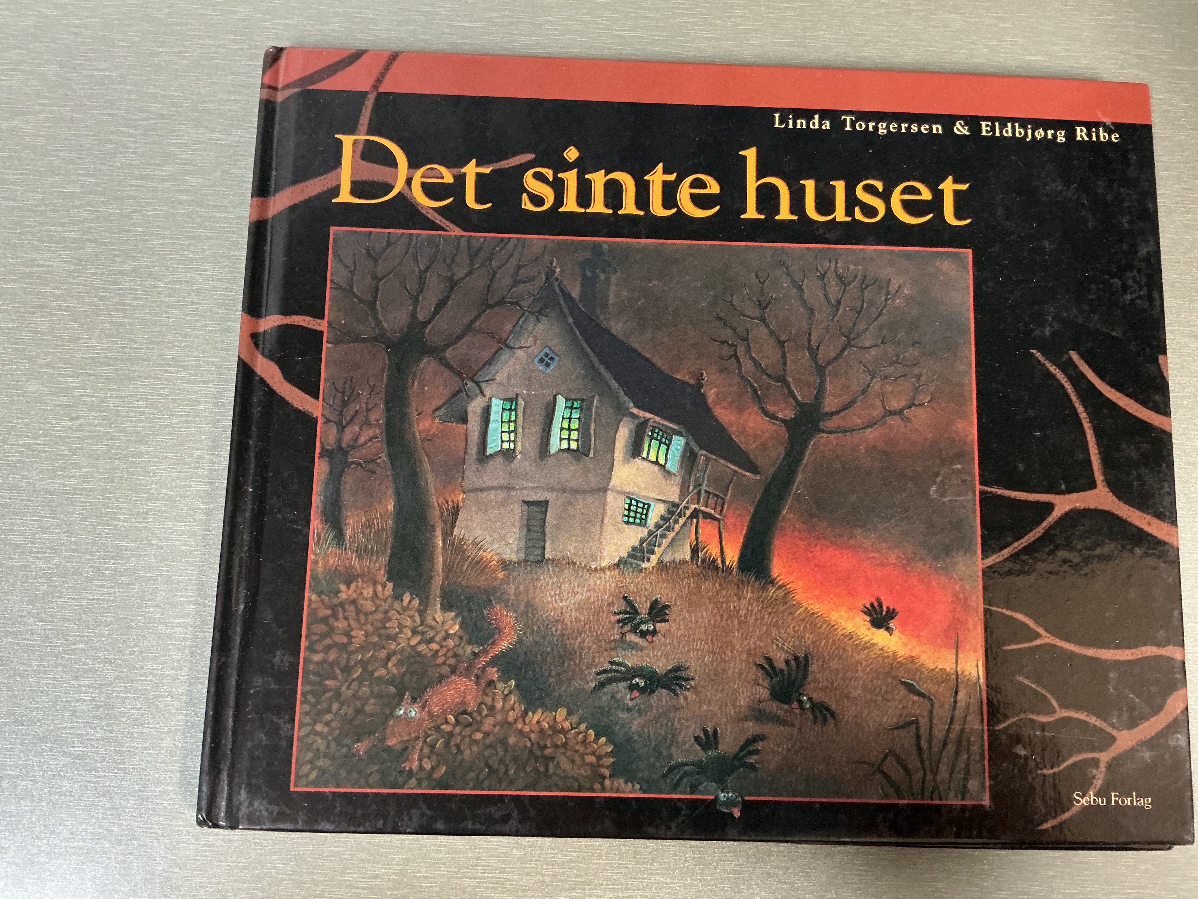 Linda Torgersen & Eldbjørg Ribe. Det sinte huset. Bok.