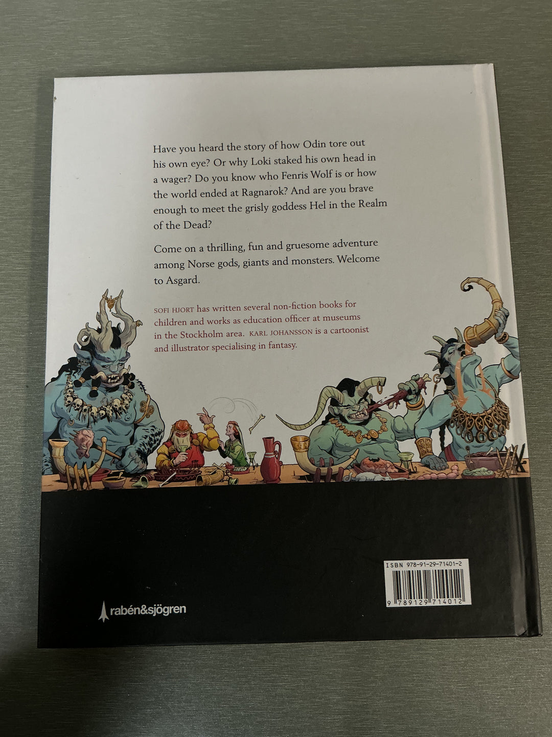 Sofi Hjort & Karl Johnsson. Asgard: Tales from Norse Mythology. Bok.