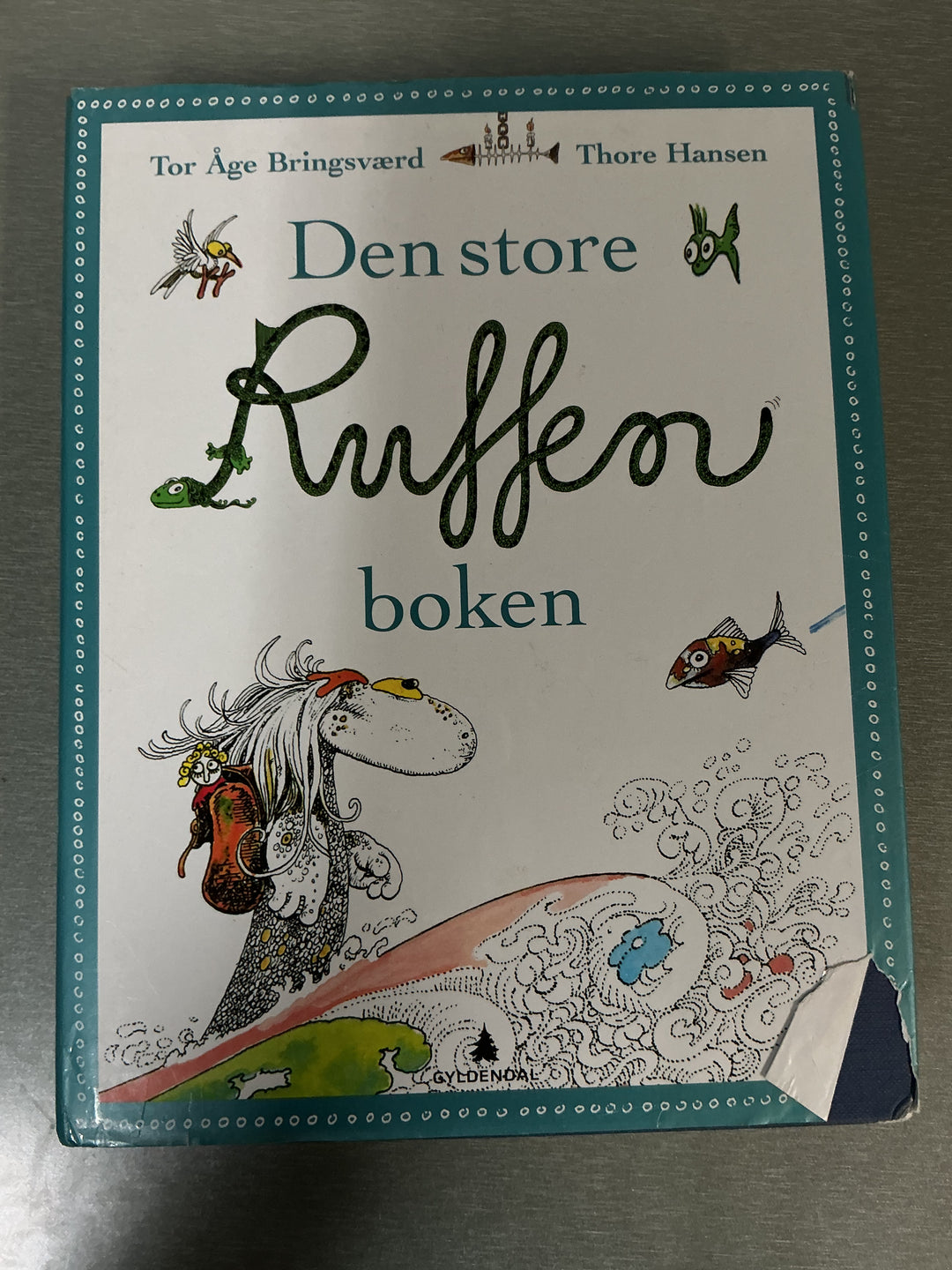 Tor Åge Bringsværd og Thore Hansen. Den store Ruffen boken. Bok.